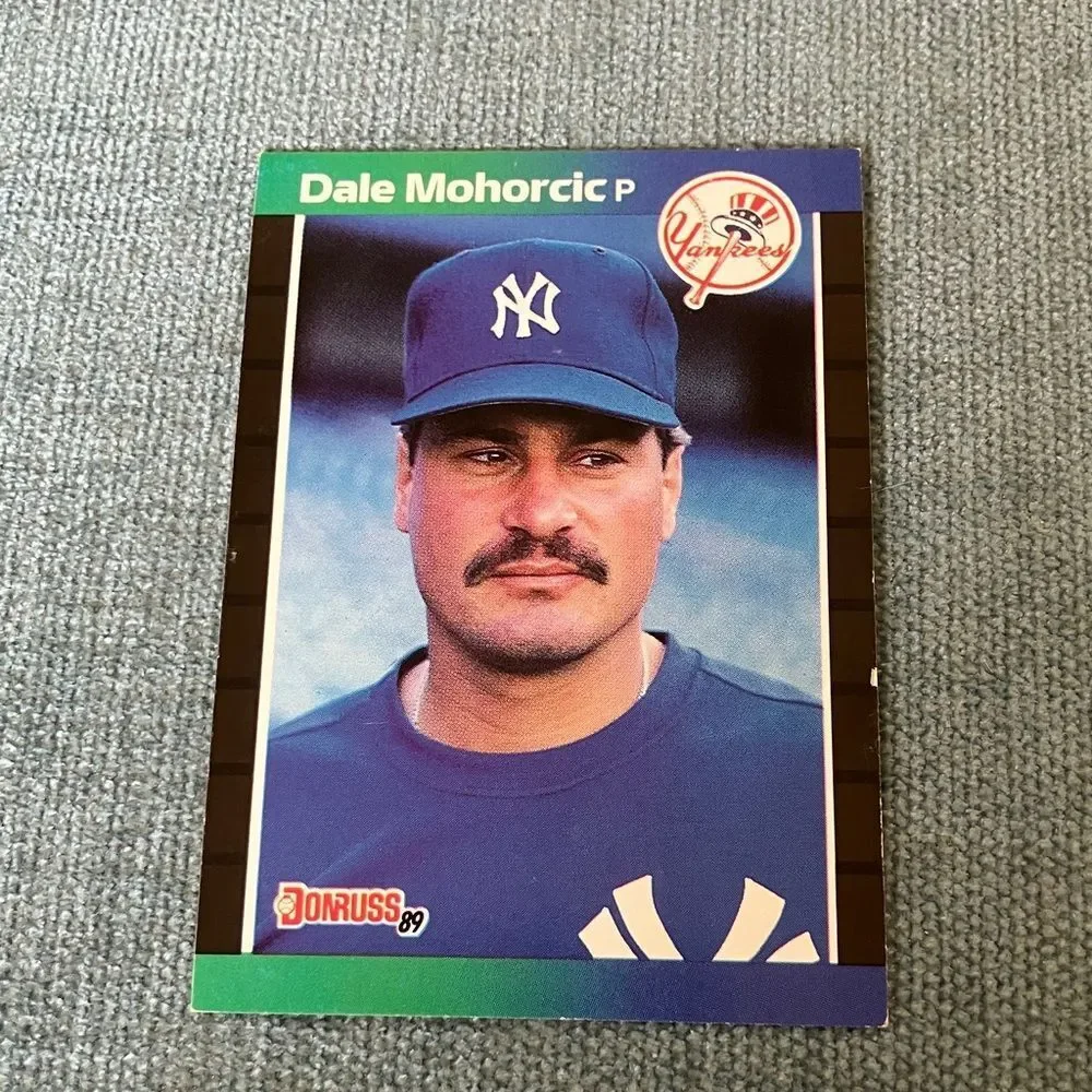 1989 Donruss New York Yankees Baseball Card Trading Card